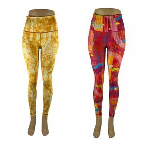 WITH × Peloton Womens Reversible Stretch Yoga Leggings Size XS